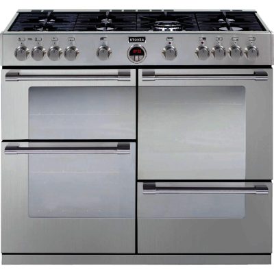 Stoves Sterling R1000GT 100cm Gas Range Cooker in Stainless Steel Stoves Sterling R1000GT 100cm Gas Range Cooker in Stainless Steel